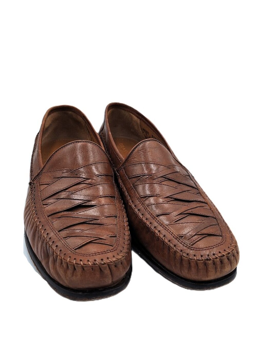 Brass Boot 11 1/2 M men's brown slip on shoe